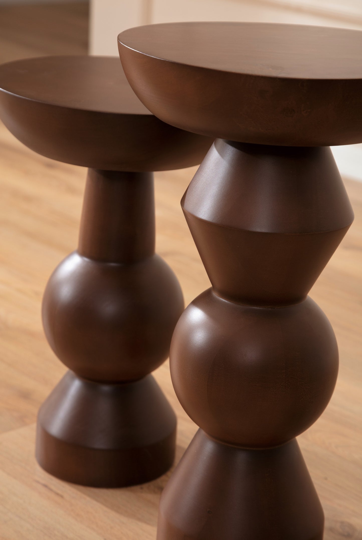 Enva 2'li Ahşap Sehpa