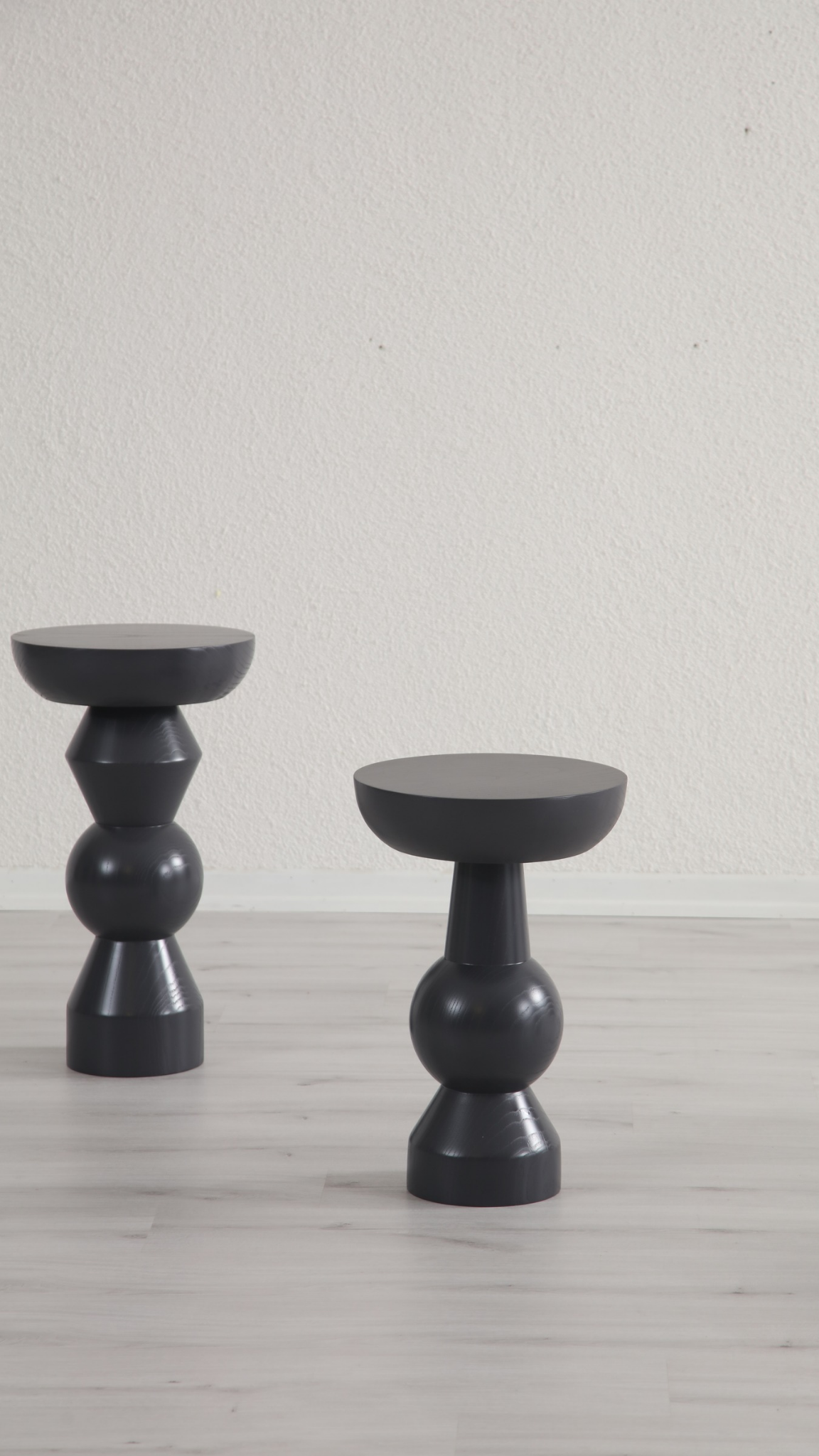 Enva 2'li Ahşap Sehpa Antrasit