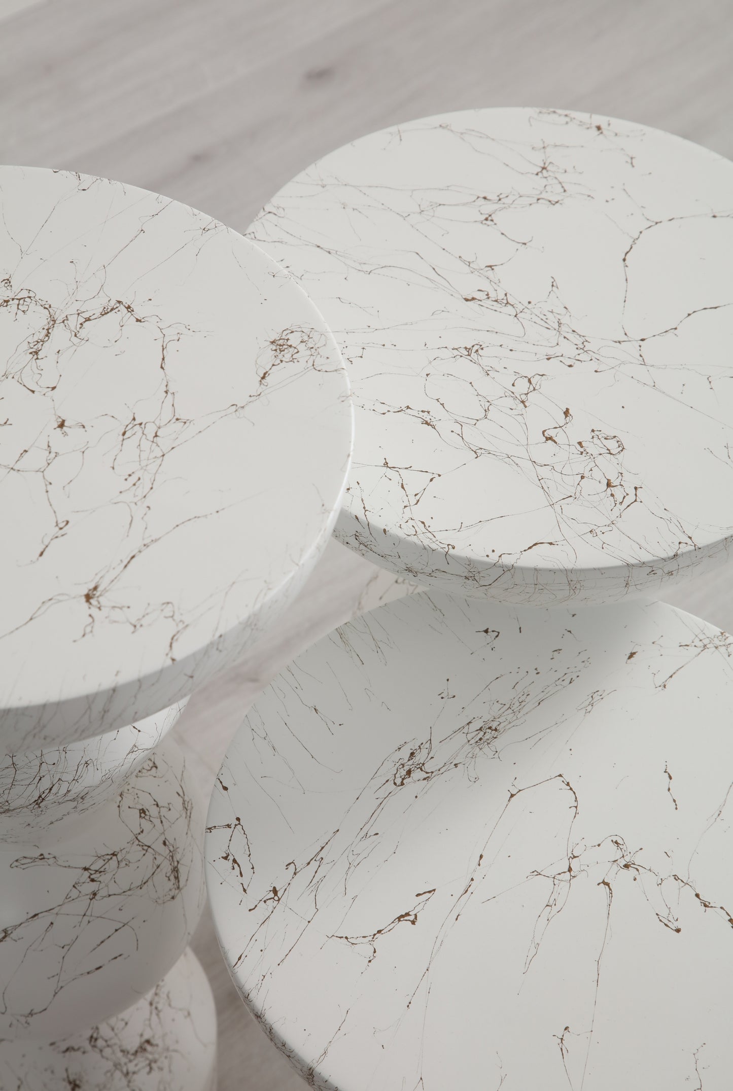 Enva 3'lü Ahşap Sehpa