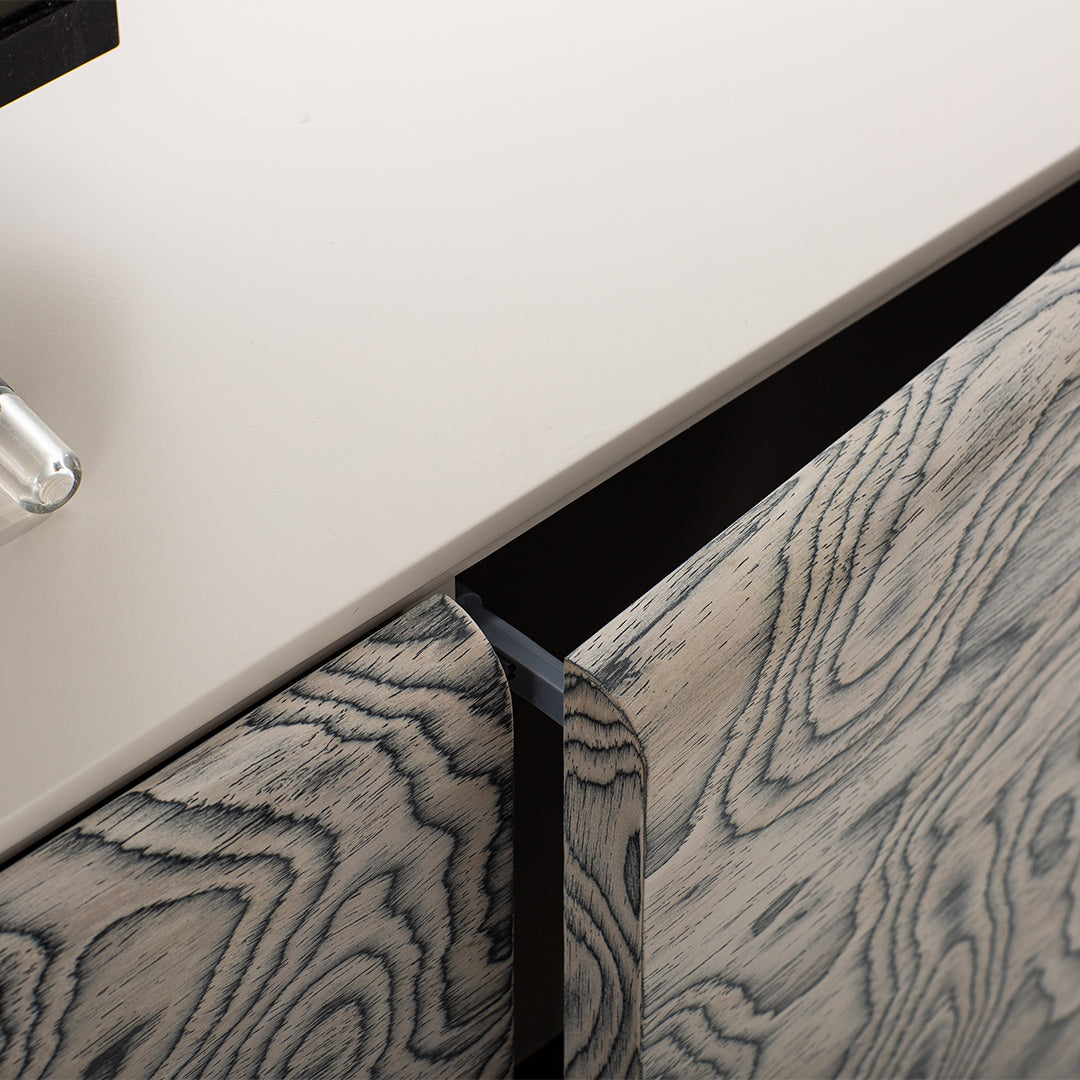 Beha Ahşap Tv Ünitesi Kumtaşı