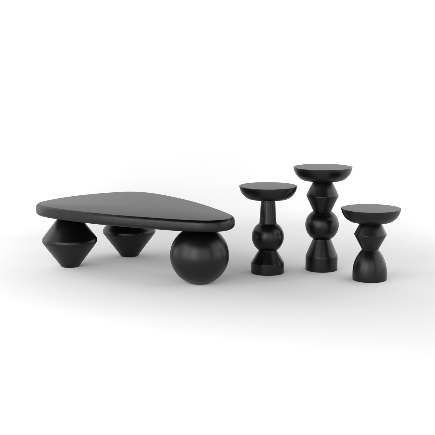 Trio Orta Sehpa Set