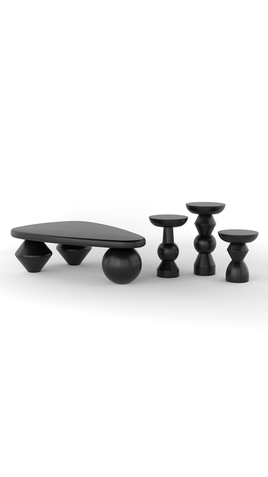 Trio Orta Sehpa Set