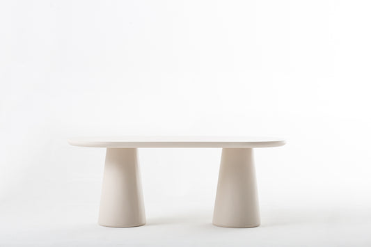 Ahşap Yemek Masası Kumtaşı