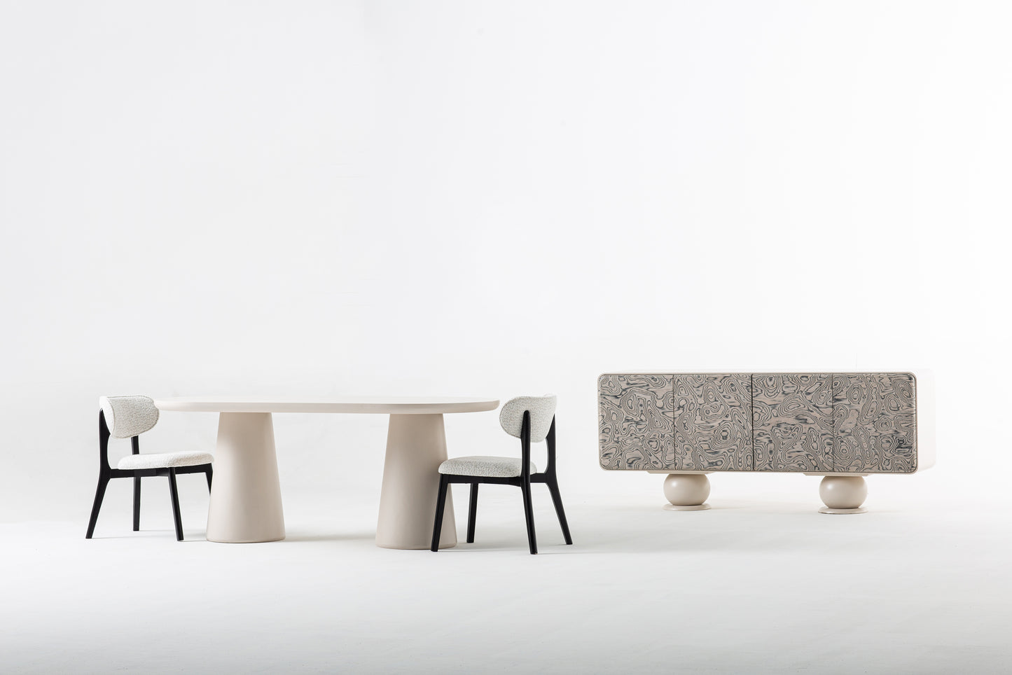 Ahşap Yemek Masası Kumtaşı